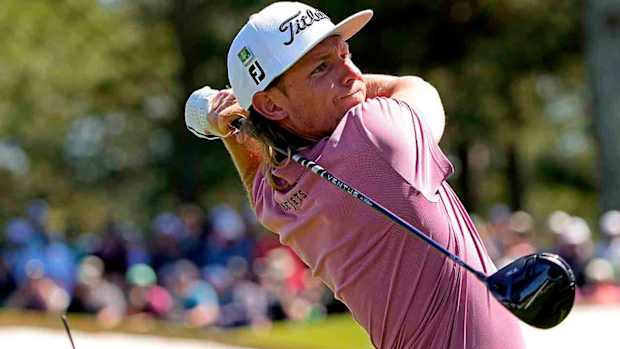 Cameron Smith is pictured at the 2022 Masters.